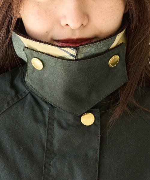 Barbour(バブアー)の「【Barbour】barbour cropped beadnell wax jacket(その他アウター・レディース・ブラック/カーキ・10/12)」の10枚目の写真