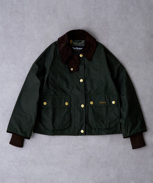 Barbour(バブアー)の「【Barbour】barbour cropped beadnell wax jacket(その他アウター・レディース・ブラック/カーキ・10/12)」の12枚目の写真