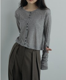 Sheer Rib Cardigan