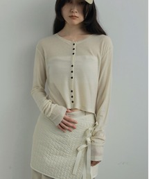 Sheer Rib Cardigan