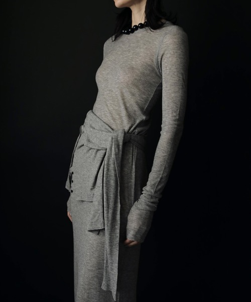 Sheer Rib Cardigan（カーディガン/ボレロ）｜anuke（アンヌーク