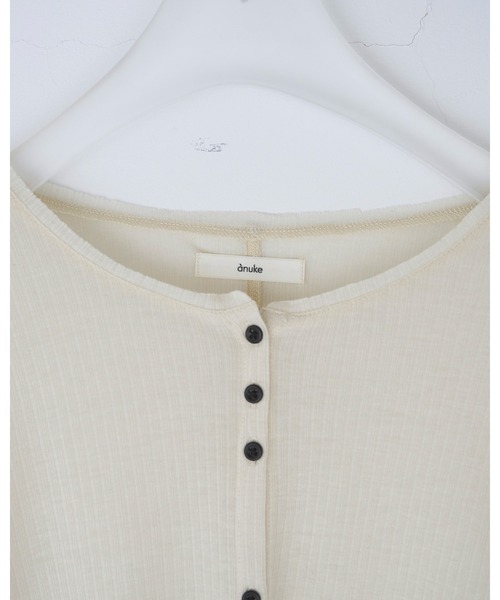 anuke アンヌーク　Sheer Rib Cardigan ànuke online store（アンヌーク） / Sheer Rib CardiganSheer Rib