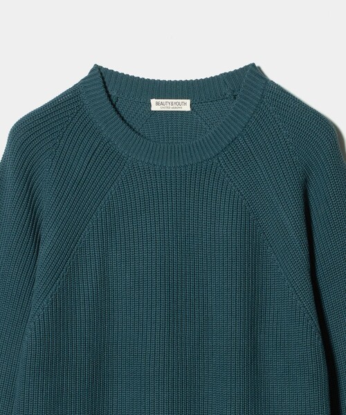 BEAUTY&YOUTH UNITED ARROWS（ビューティーアンドユースユナイテッドアローズ）の「クリスプ アゼ スリーク クルーネック ニット（ニット/セーター・メンズ・その他1/その他2/その他3/ブラック/コバルトブルー・S/L/XL/M）」の15枚目の写真