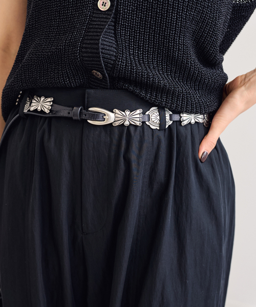 FRAMeWORK（フレームワーク）の「≪追加≫PUNTOVITA / プントヴィータ 別注CONCHO ベルト 2（ベルト・レディース・ブラック/ブラウン・FREE）」の6枚目の写真