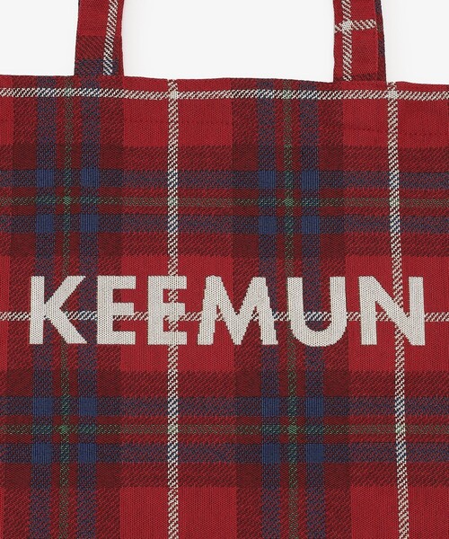 Afternoon Tea（アフタヌーンティー）の「タータンチェック柄ジャカードトートバッグ/Afternoon Tea Original Tartans（トートバッグ・レディース・レッド・ONE SIZE）」の5枚目の写真