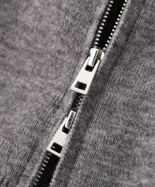 PROPORTION BODY DRESSING(プロポーションボディドレッシング)の「合皮カラー取り外しZIPニット / 1215270101(ニット/セーター・レディース・グレー系その他/ベージュ・FREE)」の13枚目の写真
