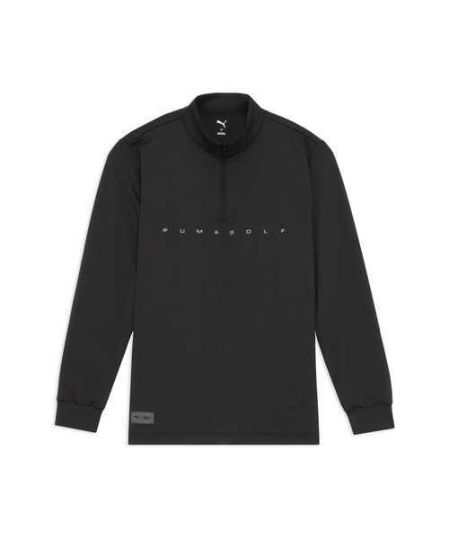 PUMA（プーマ）の「PUMA プーマ メンズ ゴルフ PB ハーフジップ 長袖 ハイネック シャツ（Tシャツ/カットソー・メンズ・ネイビー/ホワイト系その他/ブラック・XX-LARGE/SMALL/X-LARGE/LARGE/MEDIUM）」の22枚目の写真