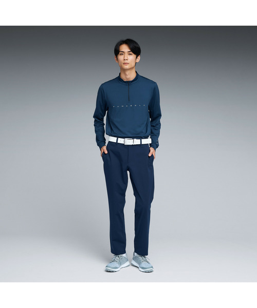 PUMA（プーマ）の「PUMA プーマ メンズ ゴルフ PB ハーフジップ 長袖 ハイネック シャツ（Tシャツ/カットソー・メンズ・ネイビー/ホワイト系その他/ブラック・XX-LARGE/SMALL/X-LARGE/LARGE/MEDIUM）」の16枚目の写真