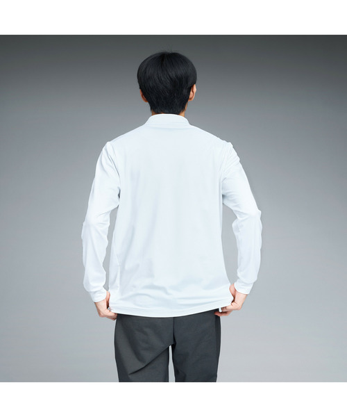 PUMA（プーマ）の「PUMA プーマ メンズ ゴルフ PB ハーフジップ 長袖 ハイネック シャツ（Tシャツ/カットソー・メンズ・ネイビー/ホワイト系その他/ブラック・XX-LARGE/SMALL/X-LARGE/LARGE/MEDIUM）」の10枚目の写真