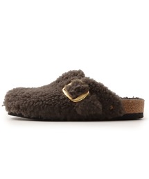 BIRKENSTOCK BOSTON BIG BUCKLE TEDDY CONCRGRAY LAF / ビルケンシュトック ボストン ビッグ バックル テディ コンクリートグレー LAF