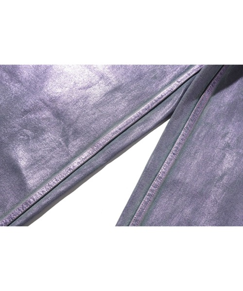 A BATHING APE（アベイシングエイプ）の「FOIL WASHED ONE POINT RELAXED FIT DENIM PANTS（デニムパンツ・レディース・ライトインディゴブルー・XX-SMALL/X-SMALL）」の5枚目の写真