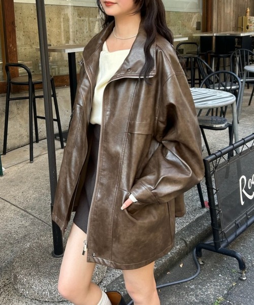 mystic 【2024AW】ブルゾンジャケット mystic 【2024AW】ブルゾンジャケット mystic ブルゾン