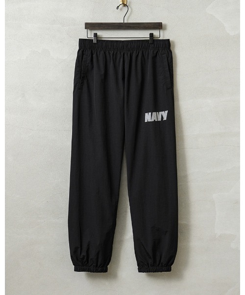 USNA オフィシャルライセンス ナイロン トレーニングパンツ NAVY