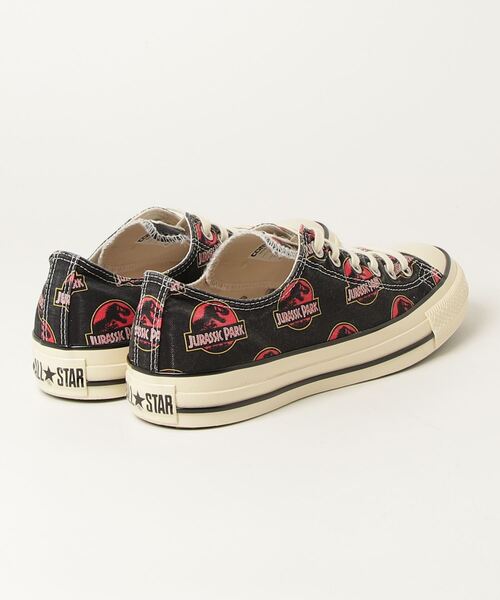 CONVERSE（コンバース）の「CONVERSE / コンバース：ALL STAR AGED LG OX / JURASSIC PARK：31315580[AST]（スニーカー・メンズ・ブラック・26.5cm/27.0cm/27.5cm/28/29cm/26cm）」の2枚目の写真