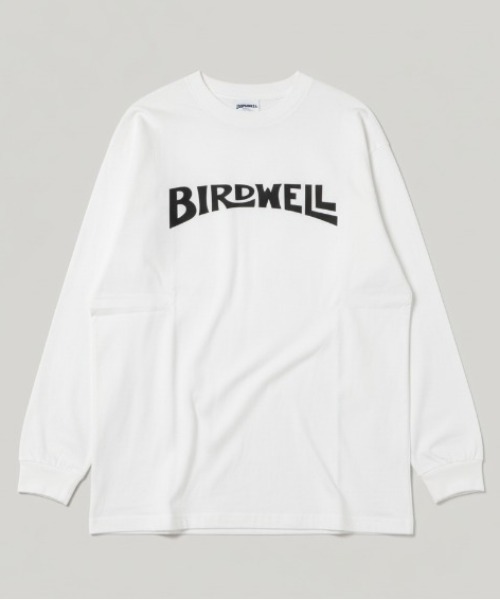 BIRDWELL（バードウェル）の「【BIRDWELL/バードウェル】WORDMARK LS T- SHIRT　JAPAN LIMITED　日本別注　ブランドロゴ　ロンT（Tシャツ/カットソー・メンズ・ブラック/ホワイト/ネイビー・LARGE/MEDIUM/X-LARGE）」の2枚目の写真
