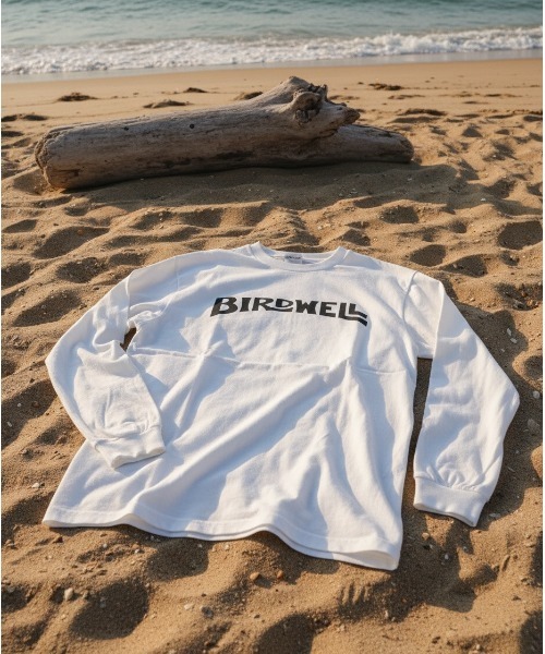 BIRDWELL（バードウェル）の「【BIRDWELL/バードウェル】WORDMARK LS T- SHIRT　JAPAN LIMITED　日本別注　ブランドロゴ　ロンT（Tシャツ/カットソー・メンズ・ブラック/ホワイト/ネイビー・LARGE/MEDIUM/X-LARGE）」の10枚目の写真