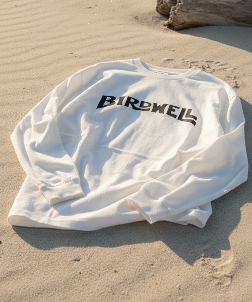 BIRDWELL（バードウェル）の「【BIRDWELL/バードウェル】WORDMARK LS T- SHIRT　JAPAN LIMITED　日本別注　ブランドロゴ　ロンT（Tシャツ/カットソー・メンズ・ブラック/ホワイト/ネイビー・LARGE/MEDIUM/X-LARGE）」の11枚目の写真