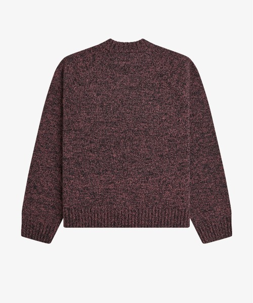 FRED PERRY(フレッドペリー)の「Twisted Marl Mock Neck Jumper/メランジモックネックニット(ニット/セーター・レディース・イエロー/ピンク・10)」の15枚目の写真