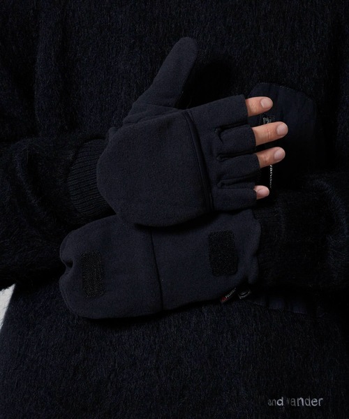 セール】WILD THINGS/ワイルドシングス POLARTEC DETACHABLE MITTEN