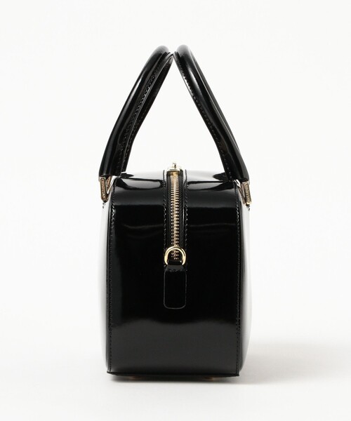 Demi-Luxe BEAMS（デミルクス ビームス）の「CHRISTIAN VILLA / スクエア ボストン バッグS＊（トートバッグ・レディース・ブラック・ONE SIZE）」の2枚目の写真