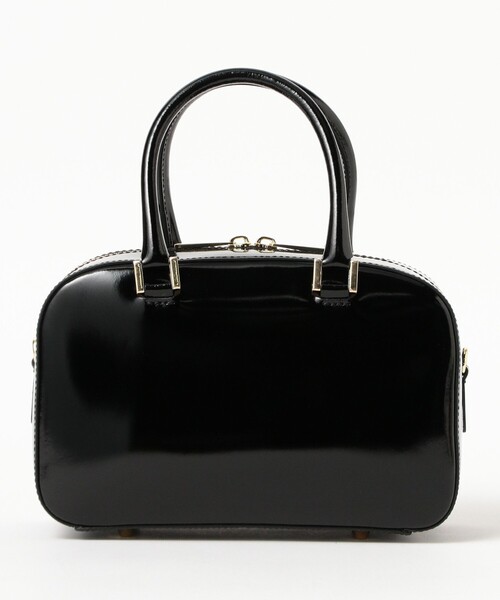 Demi-Luxe BEAMS（デミルクス ビームス）の「CHRISTIAN VILLA / スクエア ボストン バッグS＊（トートバッグ・レディース・ブラック・ONE SIZE）」の3枚目の写真