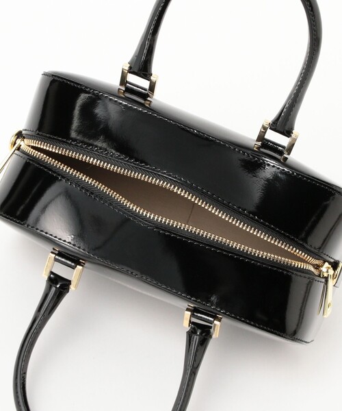 Demi-Luxe BEAMS（デミルクス ビームス）の「CHRISTIAN VILLA / スクエア ボストン バッグS＊（トートバッグ・レディース・ブラック・ONE SIZE）」の8枚目の写真