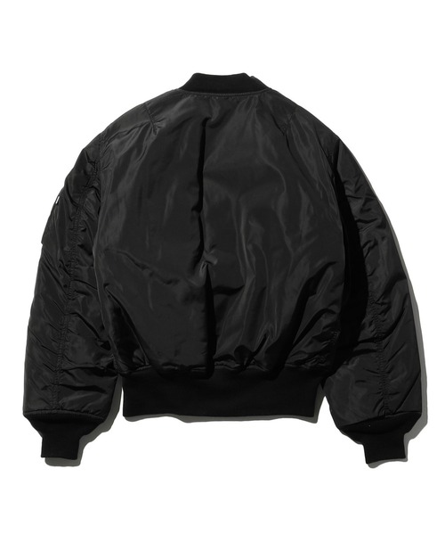 Valley Apparel(バレーアパレル)の「ライトMA-1 ジャケット/フライトジャケット(ミリタリージャケット・メンズ・ダークグレー/ブラック/グレー系その他・SMALL/MEDIUM/LARGE/X-LARGE)」の4枚目の写真