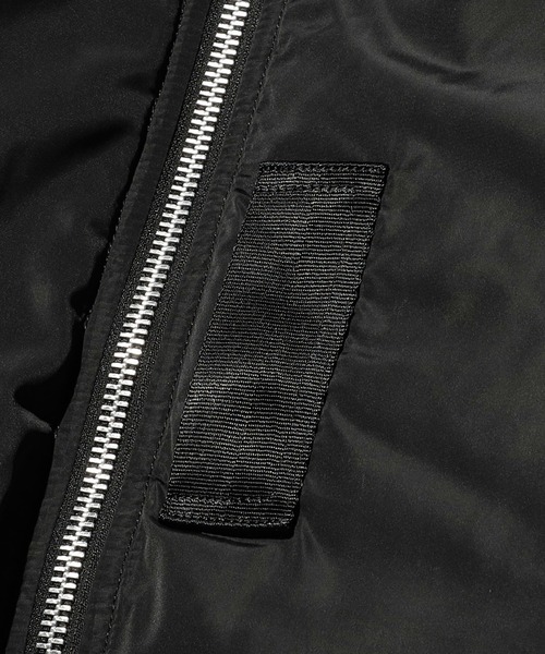 Valley Apparel(バレーアパレル)の「ライトMA-1 ジャケット/フライトジャケット(ミリタリージャケット・メンズ・ダークグレー/ブラック/グレー系その他・SMALL/MEDIUM/LARGE/X-LARGE)」の10枚目の写真