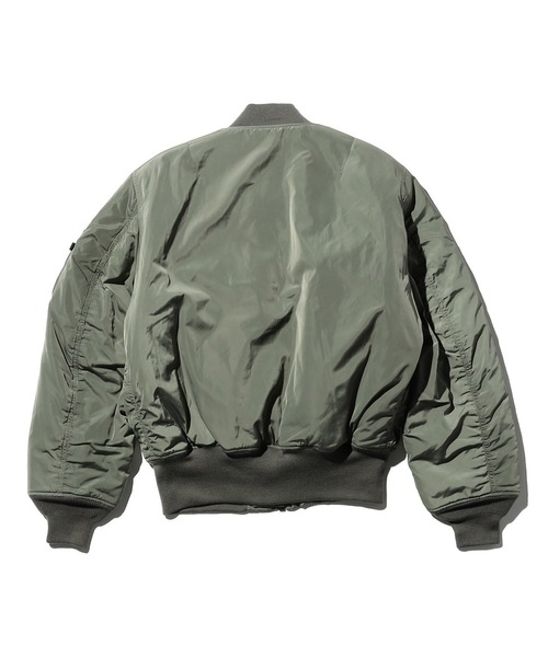 Valley Apparel(バレーアパレル)の「ライトMA-1 ジャケット/フライトジャケット(ミリタリージャケット・メンズ・ダークグレー/ブラック/グレー系その他・SMALL/MEDIUM/LARGE/X-LARGE)」の18枚目の写真