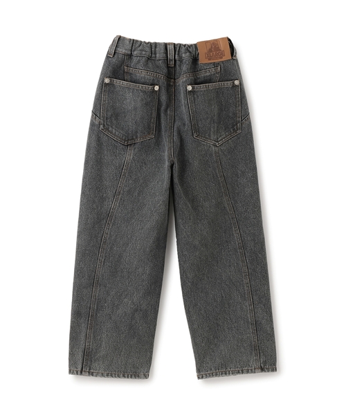 XLARGE KIDS（エクストララージキッズ）の「ケミカルウォッシュデニムパンツ（デニムパンツ・キッズ・ライトブルー/ブラック・100cm/110cm/140cm/130cm/90cm/120cm）」の3枚目の写真