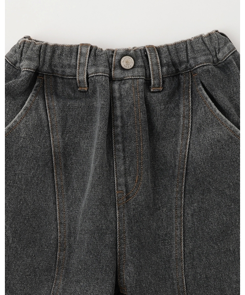 XLARGE KIDS（エクストララージキッズ）の「ケミカルウォッシュデニムパンツ（デニムパンツ・キッズ・ライトブルー/ブラック・100cm/110cm/140cm/130cm/90cm/120cm）」の4枚目の写真