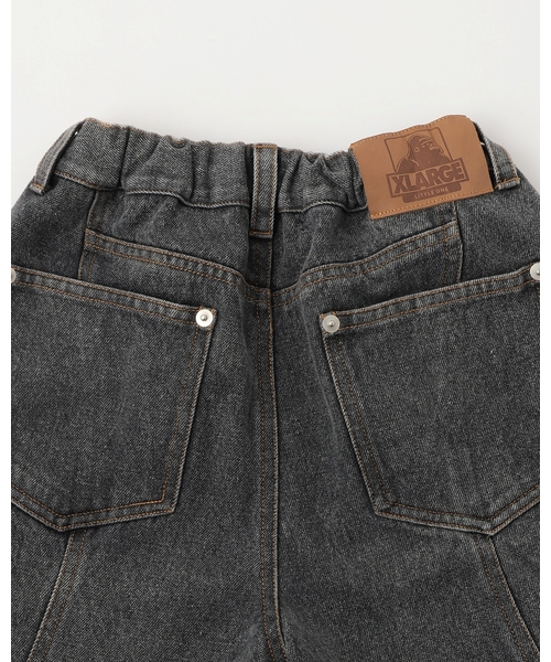 XLARGE KIDS（エクストララージキッズ）の「ケミカルウォッシュデニムパンツ（デニムパンツ・キッズ・ライトブルー/ブラック・100cm/110cm/140cm/130cm/90cm/120cm）」の9枚目の写真