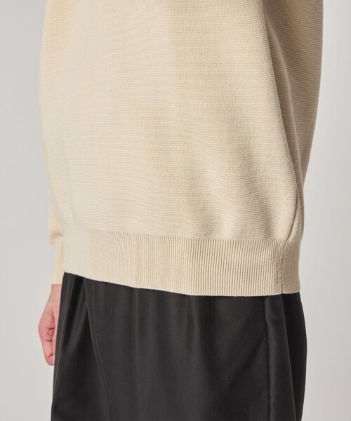 Steven Alan＞ T/C ミラノリブ ポロカラー ニット（ニット/セーター