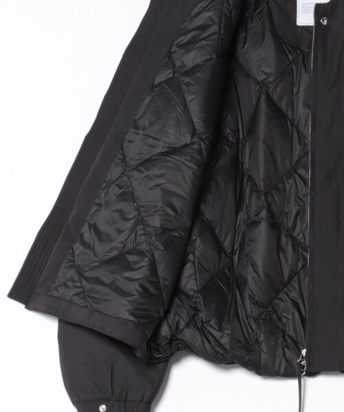 YDOT（ワイドット）の「【YDOT / ワイドット】COLLARLESS BOMBER DOWN JACKET / カラーレスボンバーダウンジャケット YU41605（ダウンジャケット/コート・メンズ・ブラック/セージグリーン・M/L）」の9枚目の写真