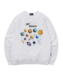 ESCAPEFROM（エスケープフロム）の「スペースブックプリント スウェット ホワイトメランジ（スウェット）」