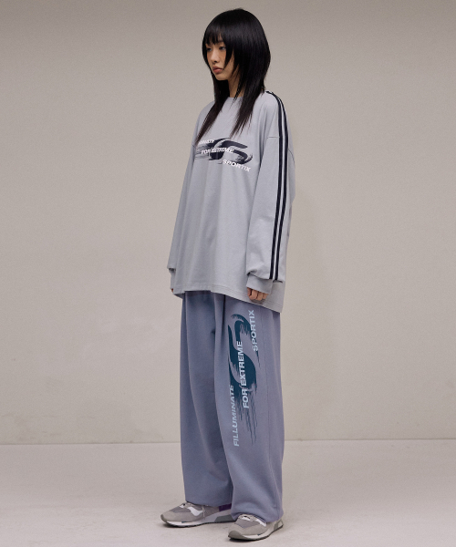 F.ILLUMINATE(フィルミネイト)の「モディファイシンボルロゴロングスリーブ-グレー(Tシャツ/カットソー・レディース・その他・MEDIUM/LARGE)」の5枚目の写真