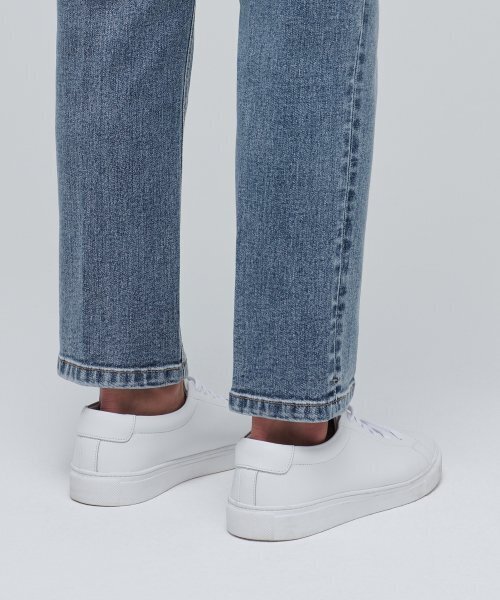 MUSINSA STANDARD（ムシンサスタンダード）の「テーパードクロップデニムパンツ[ライトインディゴ]（デニムパンツ・メンズ・その他・31/33/26/27/28/29/40/38/42/36/32/30）」の7枚目の写真