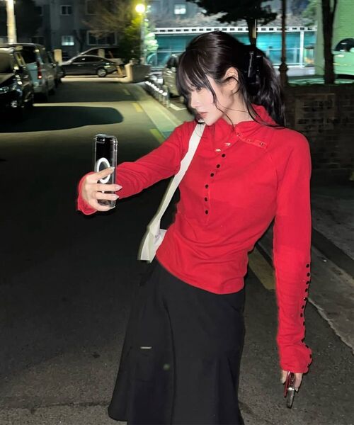 Miseki SEOUL(ミセキソウル)の「Diagonal midi skirt BLACK(スカート・レディース・その他・2/1)」の12枚目の写真