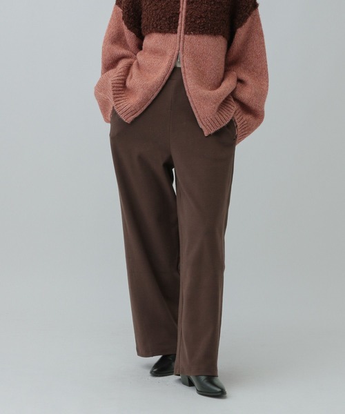 LEPSIM(レプシィム)の「表起毛パンツ 582184(その他パンツ・レディース・チャコールグレー/ブラウン/オートミール・FREE)」の16枚目の写真