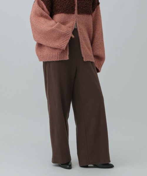 LEPSIM(レプシィム)の「表起毛パンツ 582184(その他パンツ・レディース・チャコールグレー/ブラウン/オートミール・FREE)」の18枚目の写真