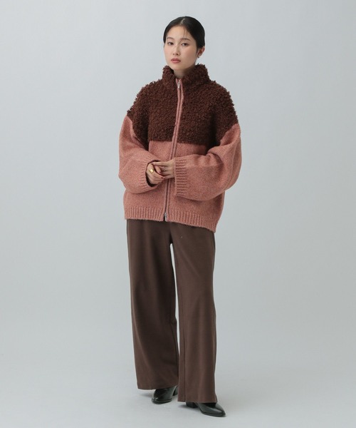 LEPSIM(レプシィム)の「表起毛パンツ 582184(その他パンツ・レディース・チャコールグレー/ブラウン/オートミール・FREE)」の21枚目の写真