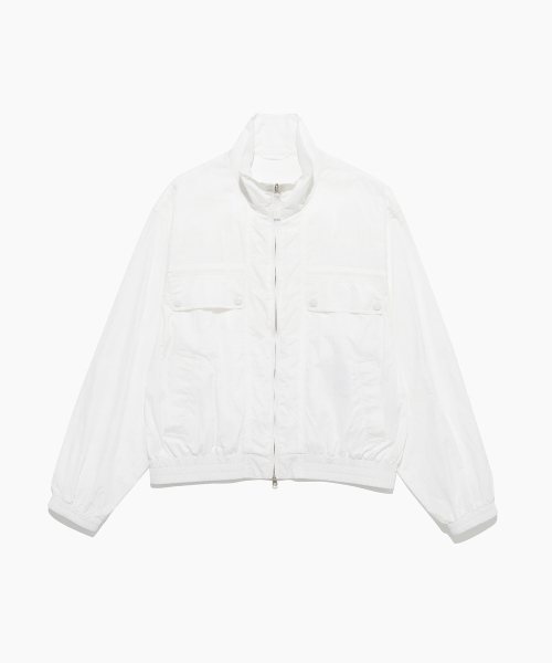 TTUDEMENT(トュードメント)の「STAND COLLAR BLOUSON WHITE(ブルゾン・レディース・その他・FREE)」の5枚目の写真