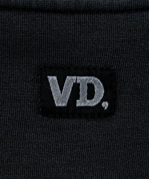 Verdnt（バーダント）の「ガーメントダイ ハーフジップ フリース スウェット Tシャツ [ブラック]（スウェット・レディース・その他・SMALL/MEDIUM/LARGE）」の10枚目の写真