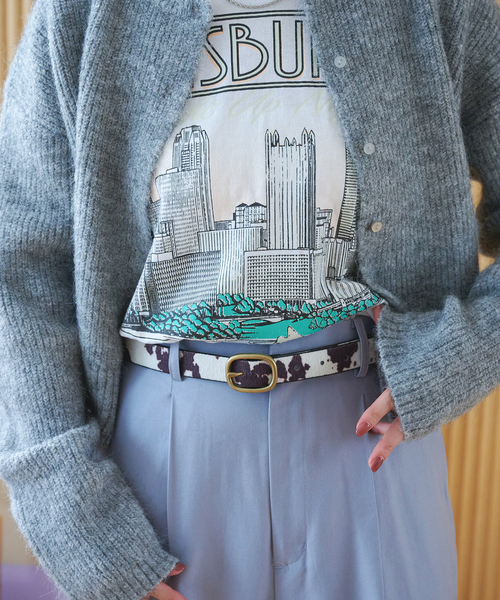 ZOZO限定】アニマルパターンベルト（ベルト）｜B.C STOCK（ベーセー