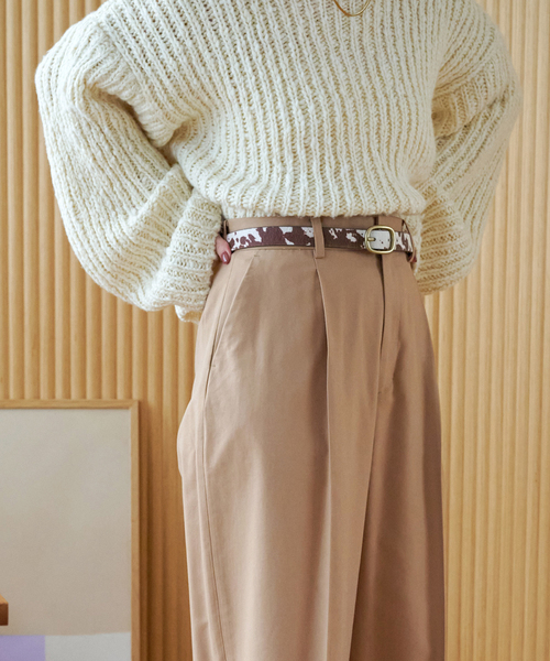 B.C STOCK(ベーセーストック)の「【ZOZO限定】アニマルパターンベルト(ベルト・レディース・ブラック系その他/チョコ/ブラウン系その他・FREE)」の9枚目の写真