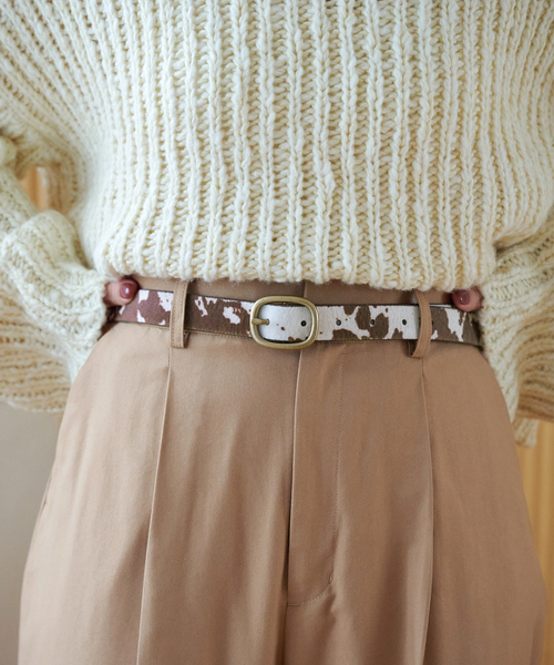 B.C STOCK(ベーセーストック)の「【ZOZO限定】アニマルパターンベルト(ベルト・レディース・ブラック系その他/チョコ/ブラウン系その他・FREE)」の10枚目の写真