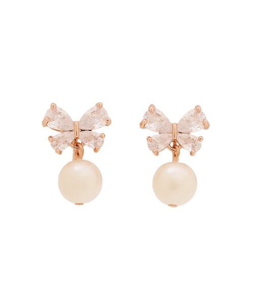 JILL by JILL STUART(ジルバイジルスチュアート)の「◇Cubic ドロップパールイヤリング(イヤリング・レディース・ゴールド/シルバー・FREE)」の7枚目の写真