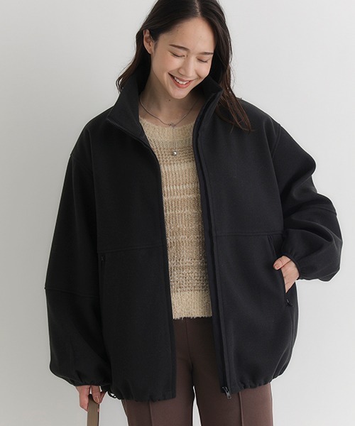 セール】【HONEYSUCKLE ROSE】スタンドネックZIPブルゾン (大人