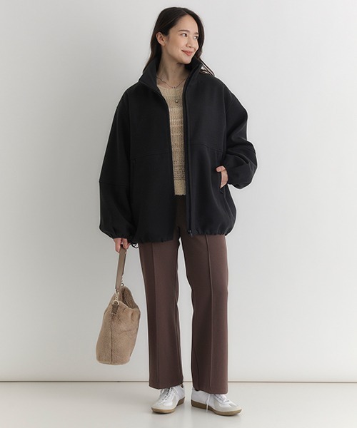 セール】【HONEYSUCKLE ROSE】スタンドネックZIPブルゾン (大人