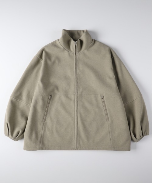 Right-on（ライトオン）の「【HONEYSUCKLE ROSE】スタンドネックZIPブルゾン (大人カジュアル / 軽やかなアウター / シーズンレス)（その他アウター・レディース・ダークグレー/オリーブ・M/L）」の8枚目の写真